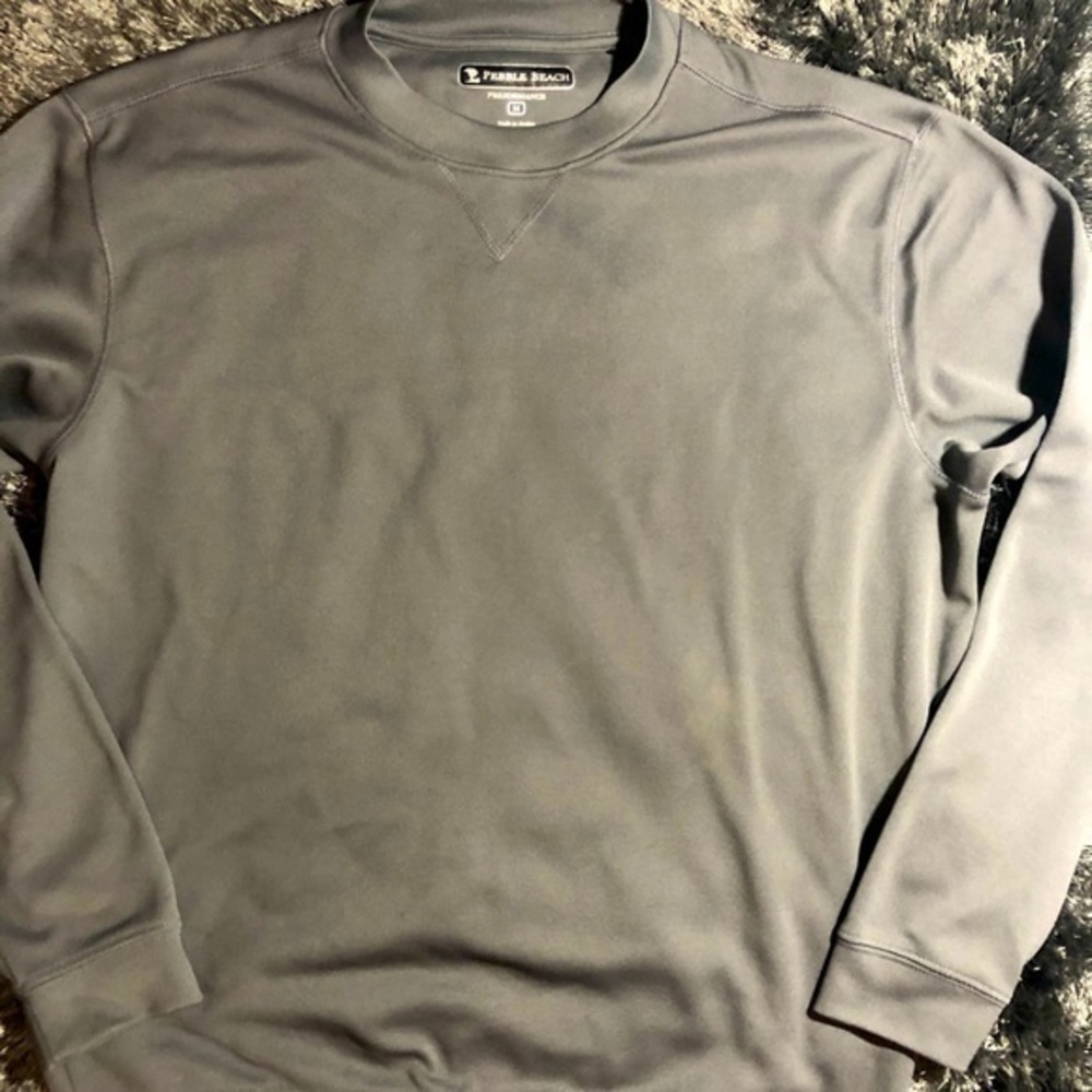 Pebble Beach Performance Crew Neck Golf Pu…